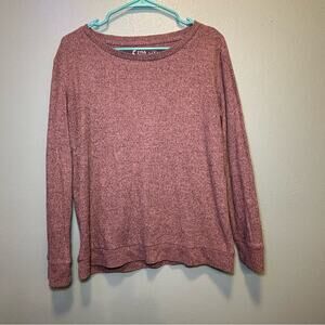 ZYIA Mauve Long Sleeve Cozy Knit Top | Size XS